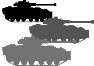 戦車３台