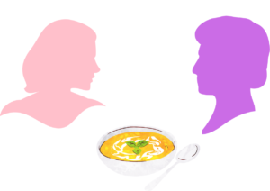 かず子と母とスープ